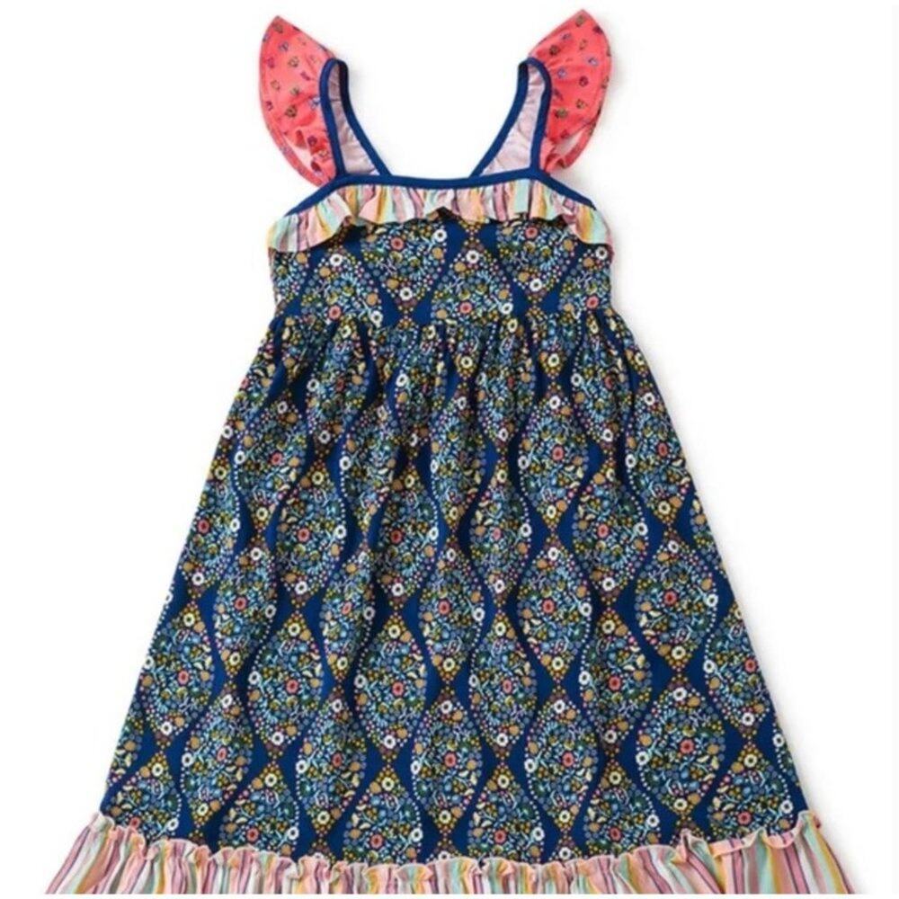 Matilda Jane gotta jet pink blue maxi dress Toddler Girls Size 2
